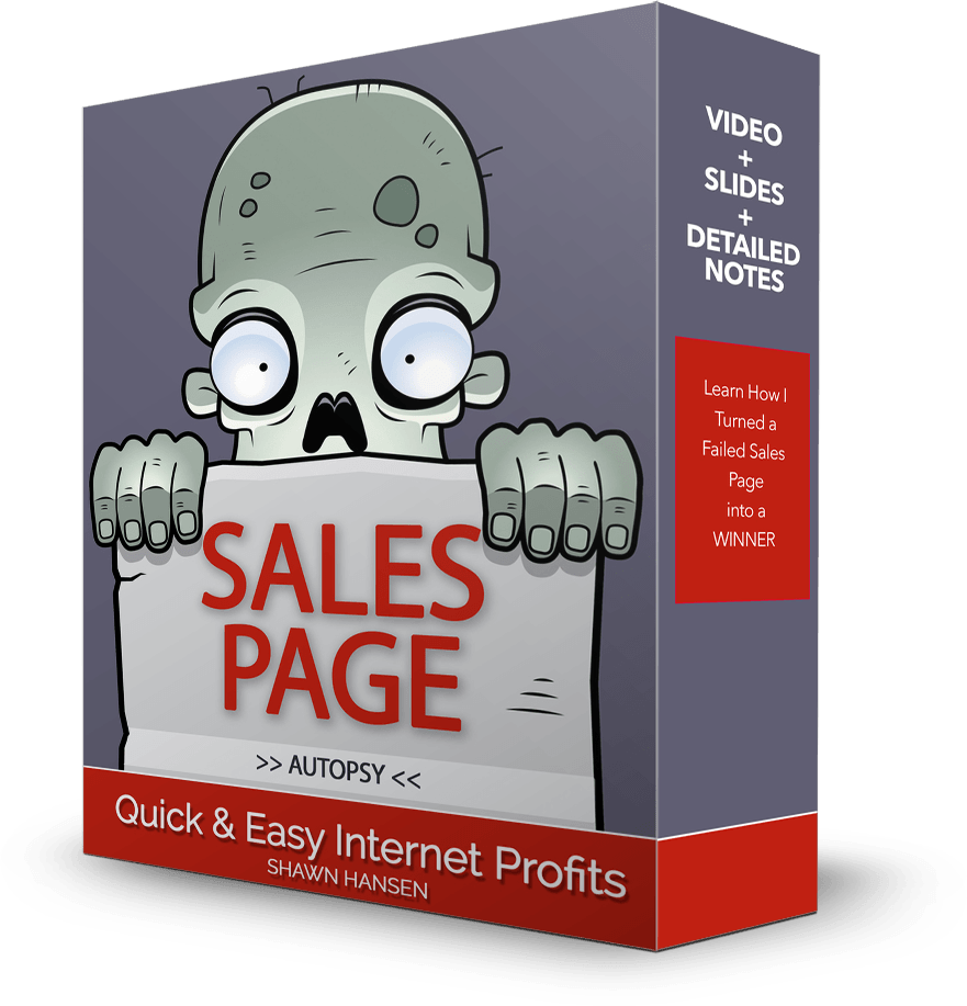 Sales Page Autopsy by Shawn Hansen